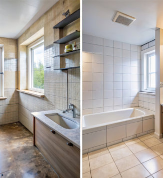 Renovation of a bathroom